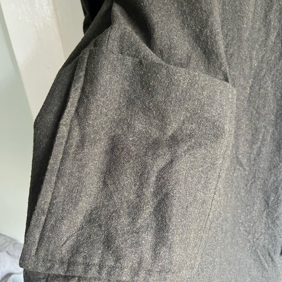 A.P.C. Forest Green Wool Blend Dress - Picture 4 of 6